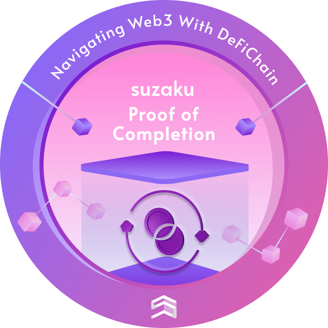 suzaku_south7's tweet photo. Thank you for your kind words @AugustHottie ! Hope you learnt well how to build on the MetaChain layer of #DeFiChain 
Trying to help solve the issues you guys face was a good learning experience. Remember to get your proof of completion badge! #UPUPSTACKUP https://t.co/fzOXTzst7g