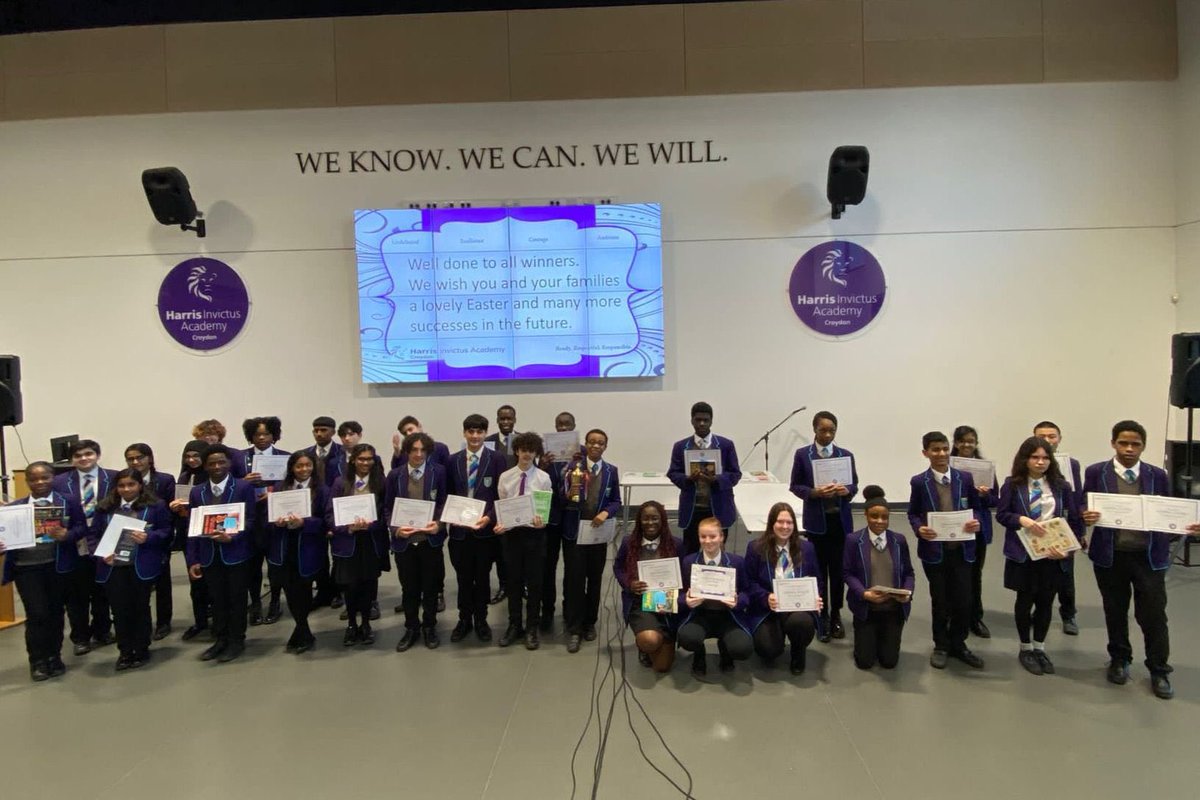 HarrisInvictus's tweet photo. We are delighted to share that following the School Performance Tables last month, we are the highest performing Harris Academy in Croydon, with GCSE outcomes that place us in the top 20% of all schools nationally. 
This is a fantastic achievement for our students and staff! https://t.co/PUS9Ts2WyN