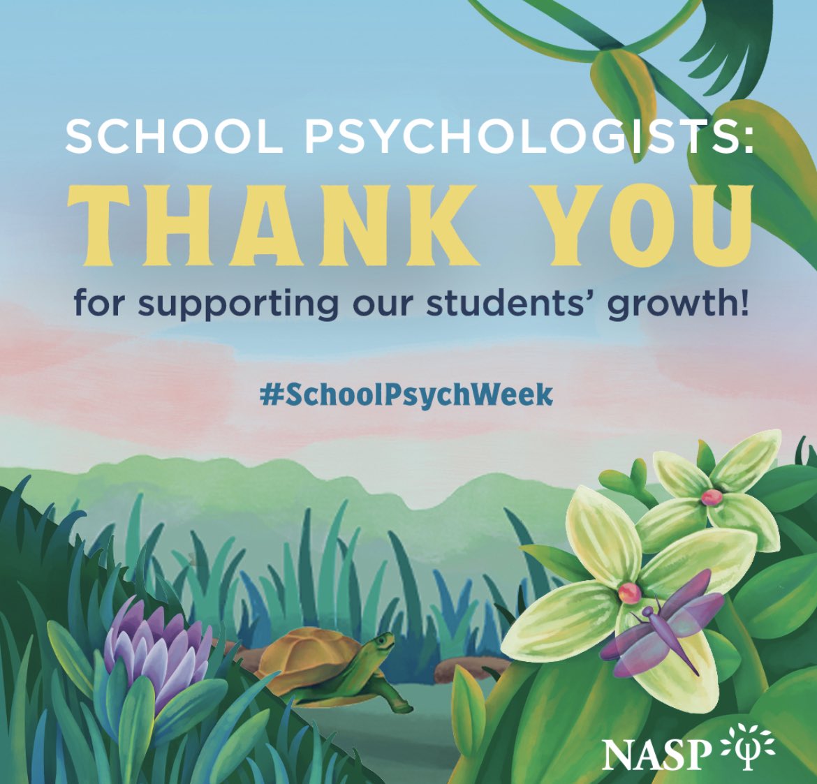 November 6-10th is National School Psychologist Week! We want to extend a heartfelt thank you to our @ChandlerUnified School Psychologists for supporting the well-being of our students so we can continue to grow together as a school community!