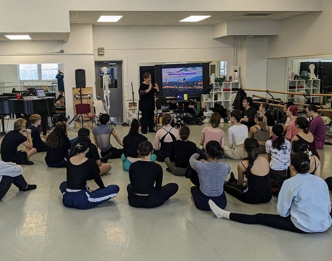 Learning about Summer Abroad opportunities. Thank you Liliana Candotti for visiting Peabody!