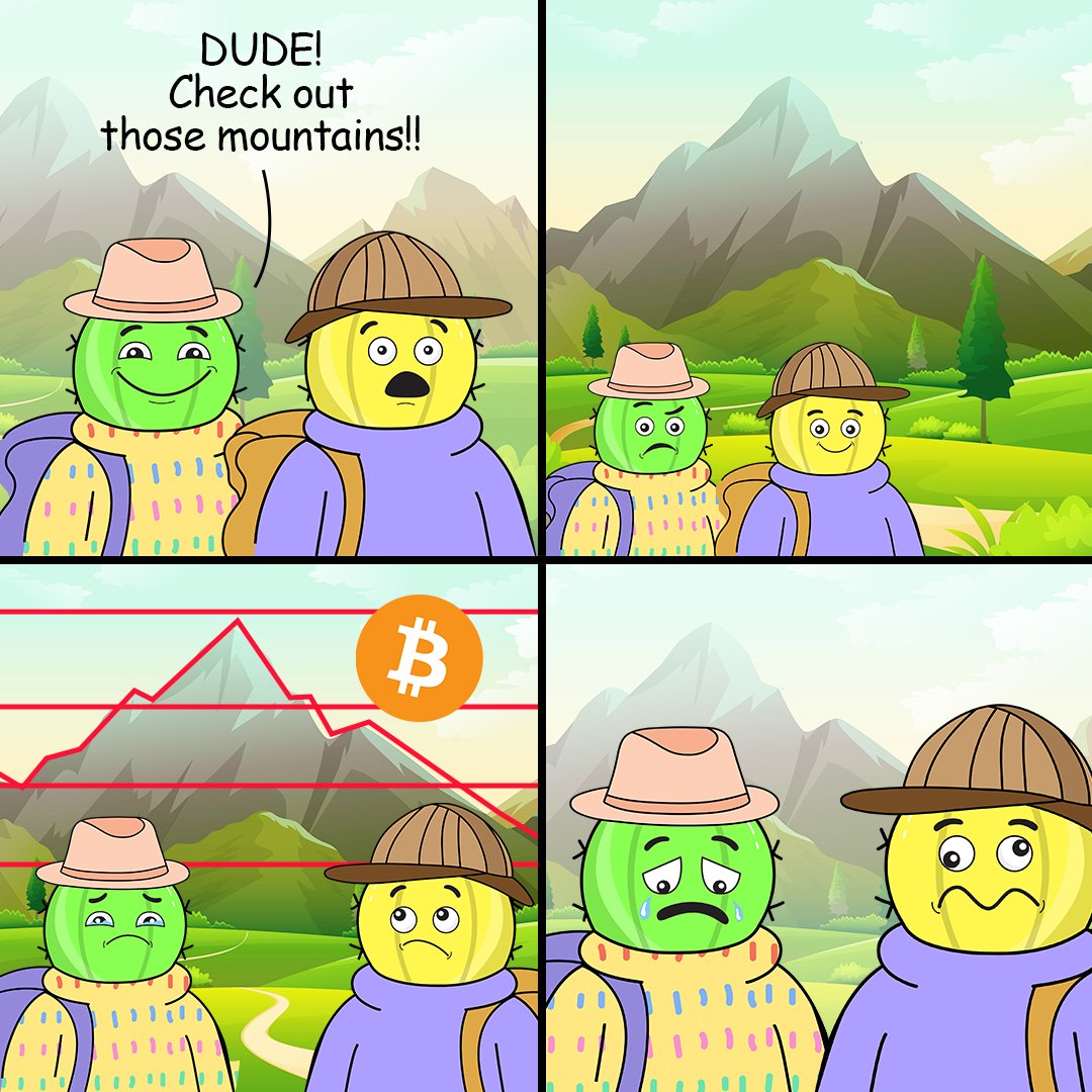 When you're so into crypto you see 'Bitmounts' instead of mountains! 🏔️💰😅 
#CryptoHumour #Bitcoin