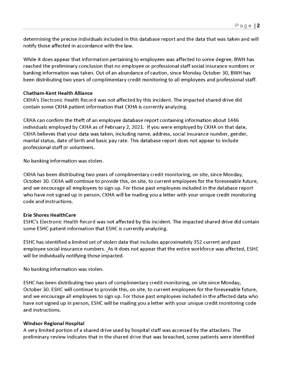 Erie Shores HealthCare tweet media