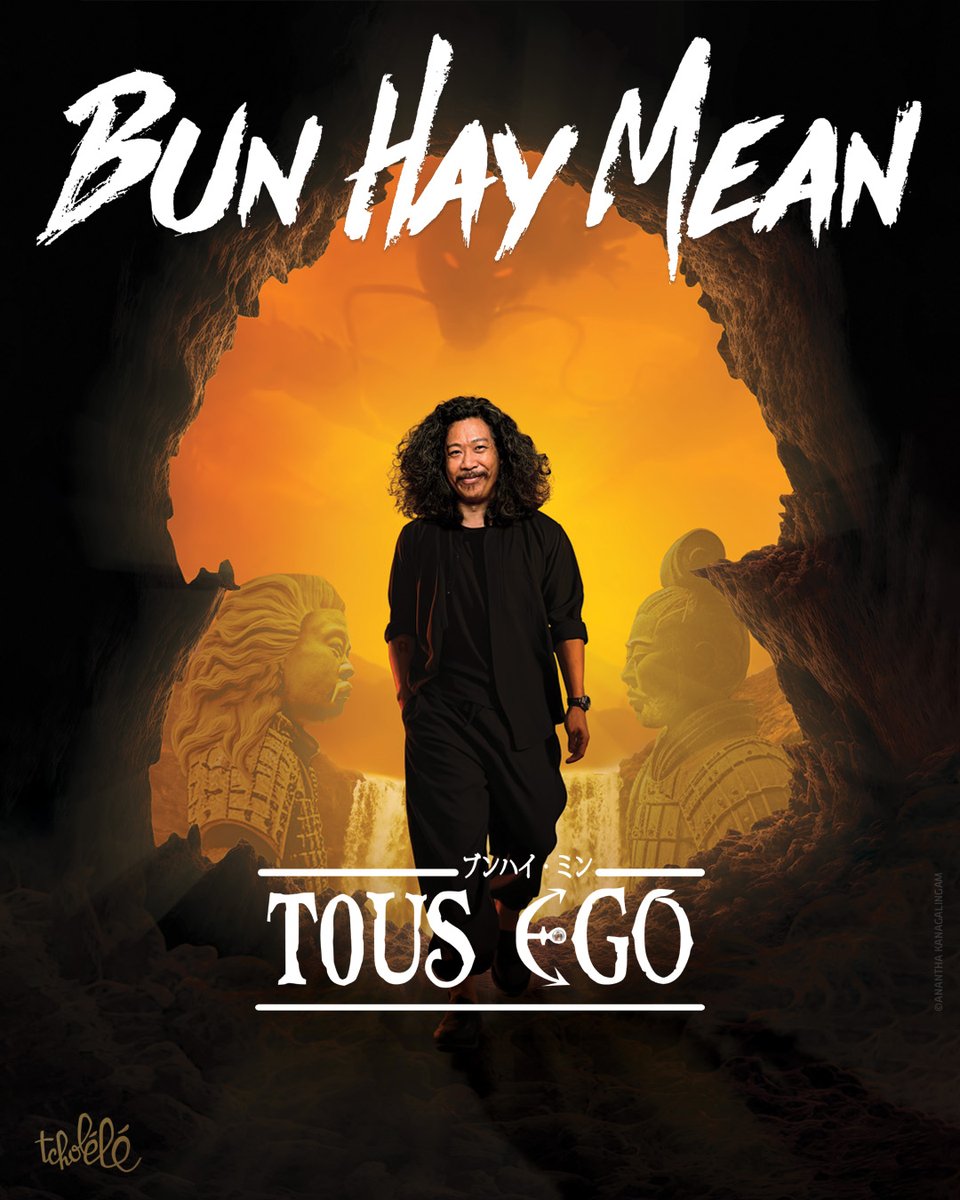 Anthony_Verdot's tweet image. Nouveau spectacle, nouvelle affiche ! #TOUSEGO
BUN HAY MEAN sur la scène de l&apos;Européen jusqu&apos;au 30 décembre 😍

Réservation: fnacspectacles.com/artist/bun-hay…