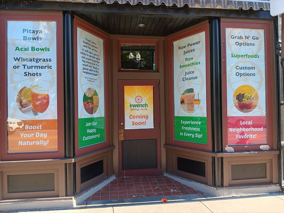 ChrisGregoris's tweet photo. Kwench' expansion continues into Quincy, MA. https://t.co/swOxOv5qpX