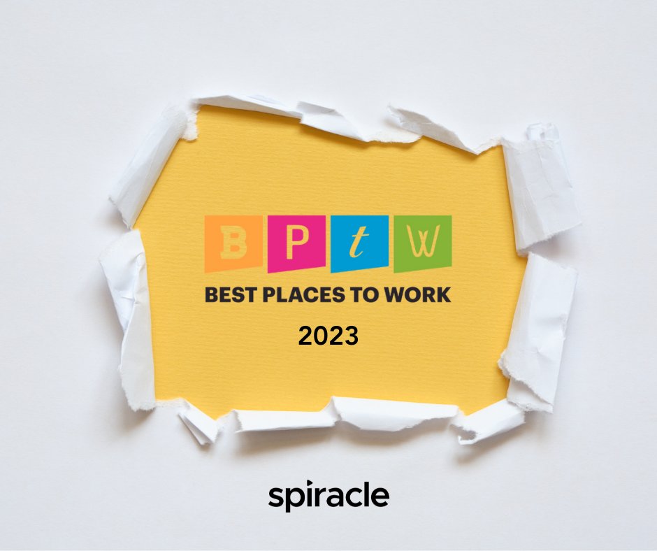 For the fifth time, @SpiracleMedia is on the list of @cbjnewsroom's Best Places to Work! It's a pleasure to be in the trenches with so many fantastic teammates. #bestplacetowork #charlottenc #storytelling #videoproduction #marketing