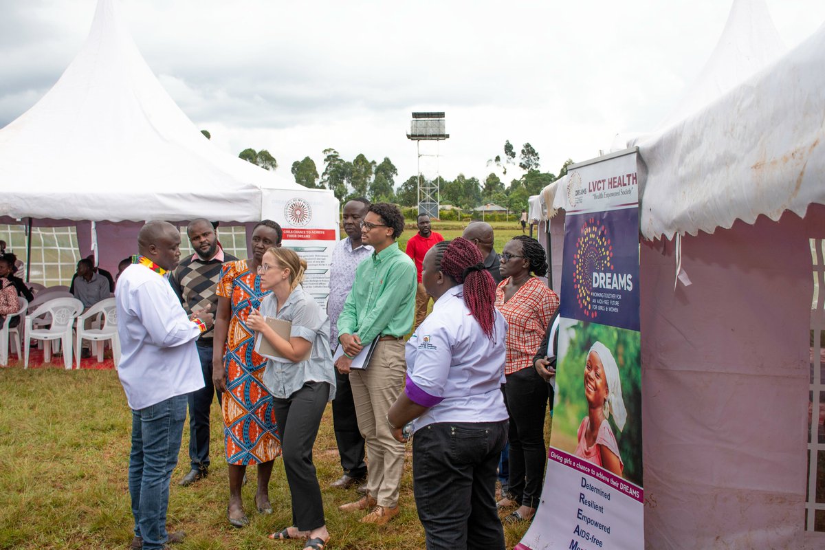 LVCTKe's tweet photo. We are delighted to have hosted officials from @PEPFAR and @CDCgov today in our Determined Resilient Empowered AIDS-free Mentored and Safe #DREAMS supported facilities in @HomaBayCountyKE
#AGYW
#HealthAndResillientCommunities
#BeyondHIV
#BeyondBoarders
#TowardsSustainability https://t.co/P58PcLr2jK