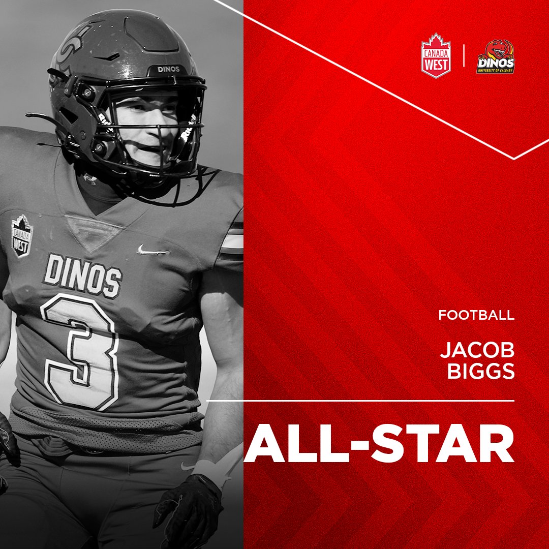 Dinos_Football's tweet photo. 🦖🏈⭐️

✌️ @CanadaWest All-Stars!

🏈 Jacob Biggs
🏈 Gob Deng

#GoDinos https://t.co/k7QY8sRJgE