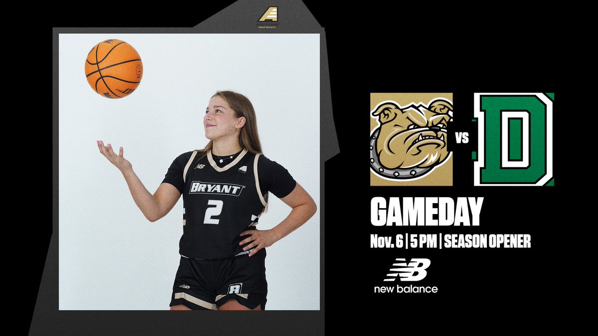 IT'S GAMEDAY

🆚 Dartmouth
⌚ 5 PM
📍 Chace Athletic Center (Smithfield, R,I,)
📽️ bit.ly/467JF17
📈 hbit.ly/3u0nMUd
🎟️ bit.ly/49iiXWJ