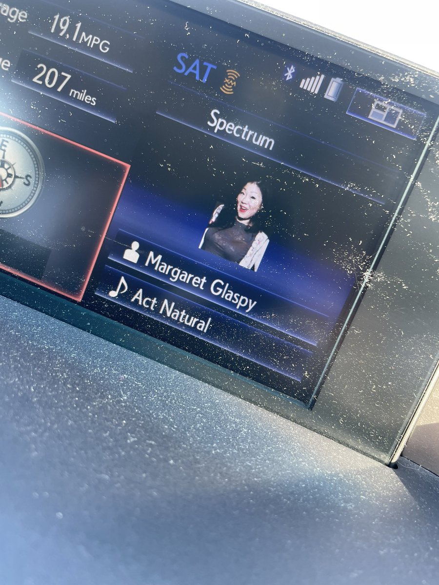 DanaHunterVO's tweet photo. Satellite radio had me and the honey super confused for a minute 😅 #wrongMargaret https://t.co/zzAPP9xlVn