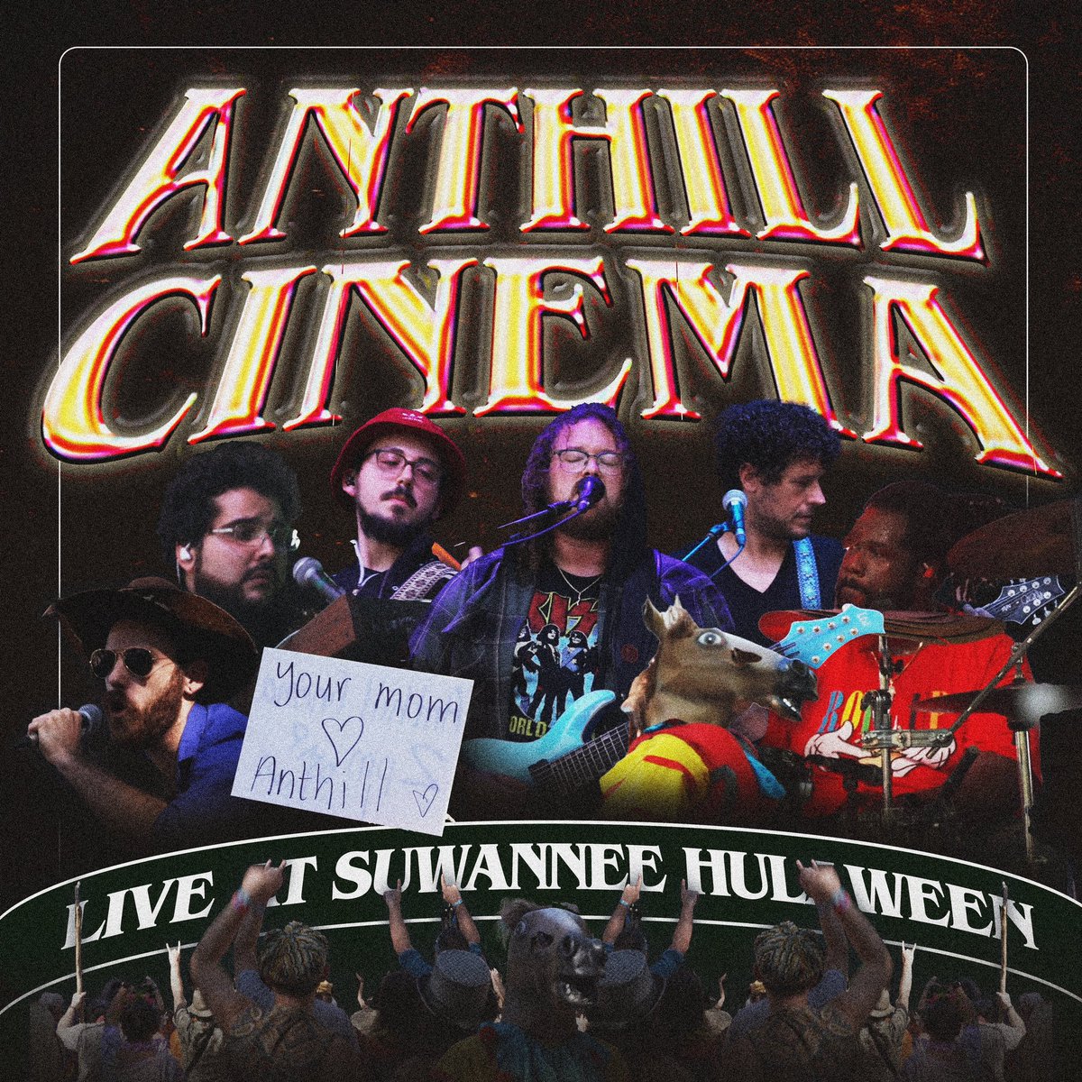 AnthillCinema's tweet photo. 🚨ANNOUNCEMENT🚨

Anthill Cinema Live at Suwannee Hulaween is OUT NOW on all platforms! https://t.co/wgDpR5G4P8