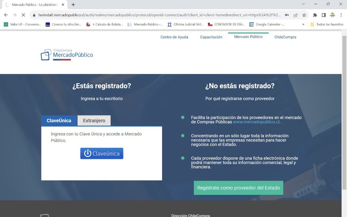 AgpeChile's tweet photo. @chilecompra @ministeriodehacienda @meconomia @UnapymeChile 
Toda la mañana intentando entrar en la plataforma de Mercado Público 
No hay caso‼️
Los proveedores del estado perdiendo negocios y aumentando de esta forma la falta de operancia del servicio.
Favor su ayuda urgente‼️ https://t.co/Pk3gyzjh2a