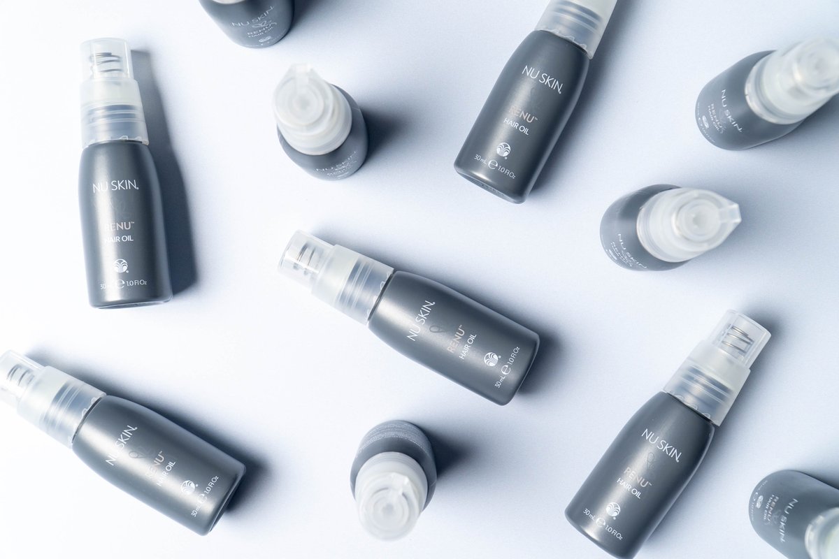 Tired of frizz and flyaways ruining your perfect look? ReNu Hair Oil is your all-in-one solution for visibly healthy, beautiful, vibrant hair! Available for a limited time starting November 8th at 10:00 AM MT.

#NuSkin #ReNu #HairOil