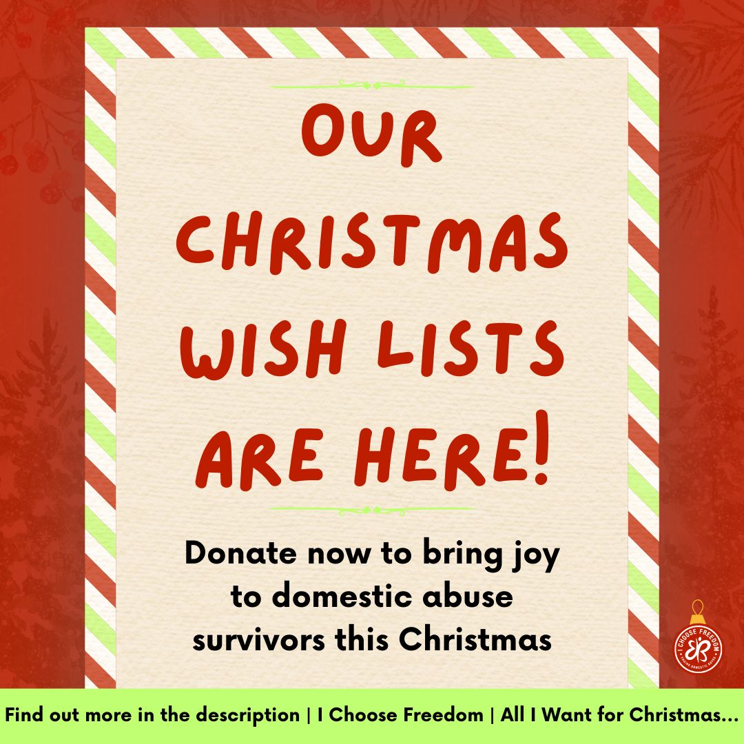 🎄OUR CHRISTMAS WISHLIST IS HERE!🎄 All we want for Christmas is for you to donate a gift to our families 🎁 Find the Christmas wish list and choose your present: ichoosefreedom.co.uk/news/all-i-wan… Please deliver to 'sophie sophie's Gift Registry Address' Thank you 💜 49 days to go!
