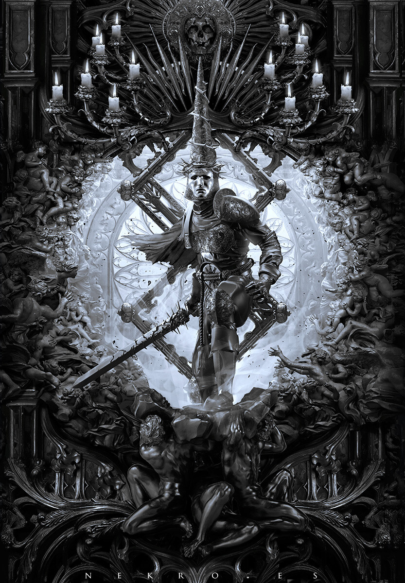 NekroXIII's tweet photo. Hi, I'm Nekro from Spain ( O Grove, Galicia ) and this Is my art 😊 https://t.co/24GxieIjmr