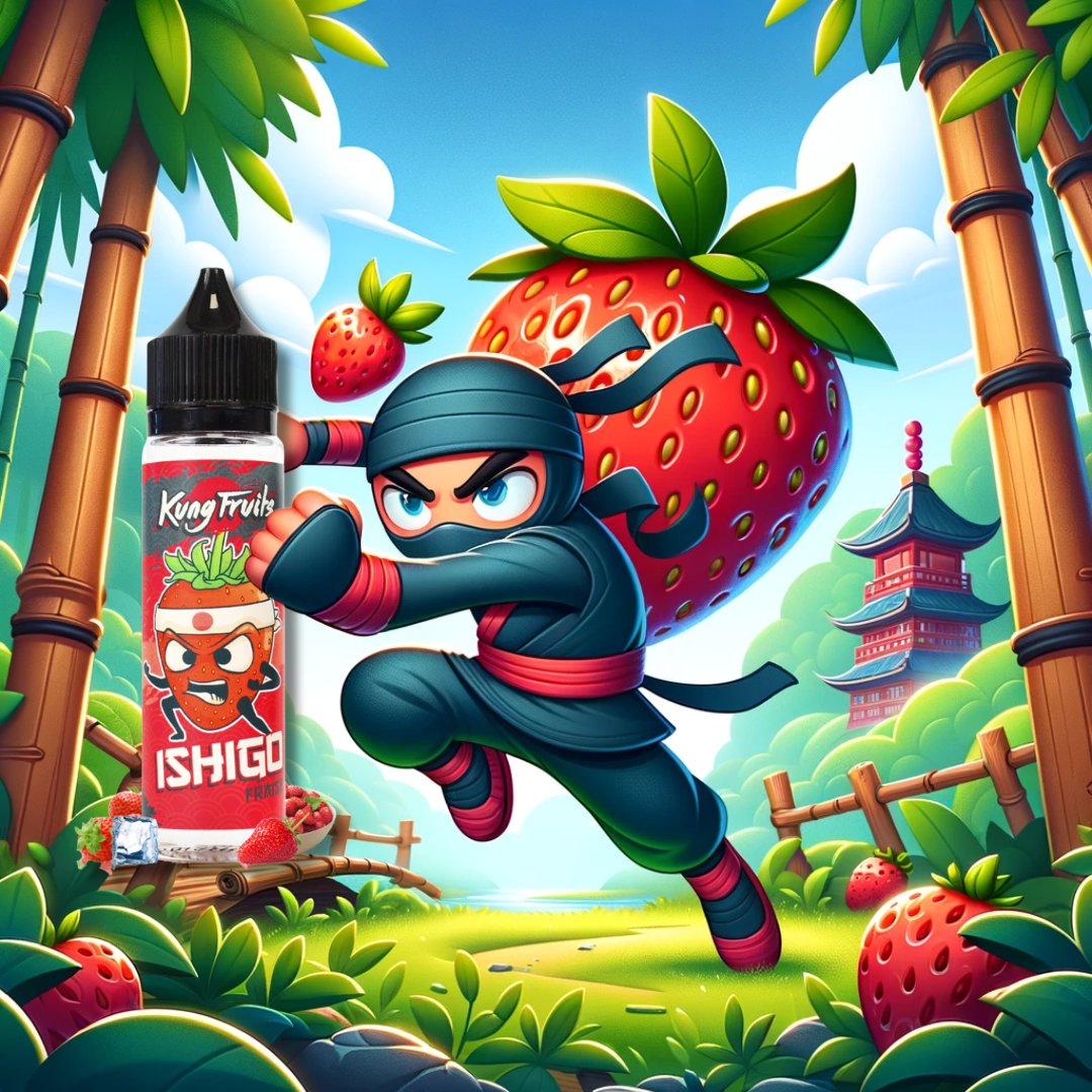 Vapostore_RBX's tweet photo. 🍓 Éveillez vos sens ce lundi avec notre E-liquide Ishigo Kung Fruits 🥋. Savourez la fraise gariguette acidulée en 50ml et 30ml DIY. Votre aventure gustative ninja vous attend ! #VapeLife #Ejuice #VapeNation #CloudChaser @CloudVapor_fr  @CloudVaporJuice https://t.co/LyaY7ZG2pp