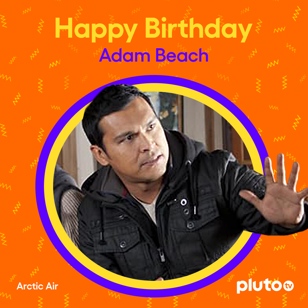 Catch Adam Beach as Bobby Martin all day long in Artic Air on our Pluto TV Truly Canadian channel, in celebration of his Birthday 🎉 Watch here: bit.ly/3QlVv3f #PlutoTVca #StreamNowPayNever #CanadianTV