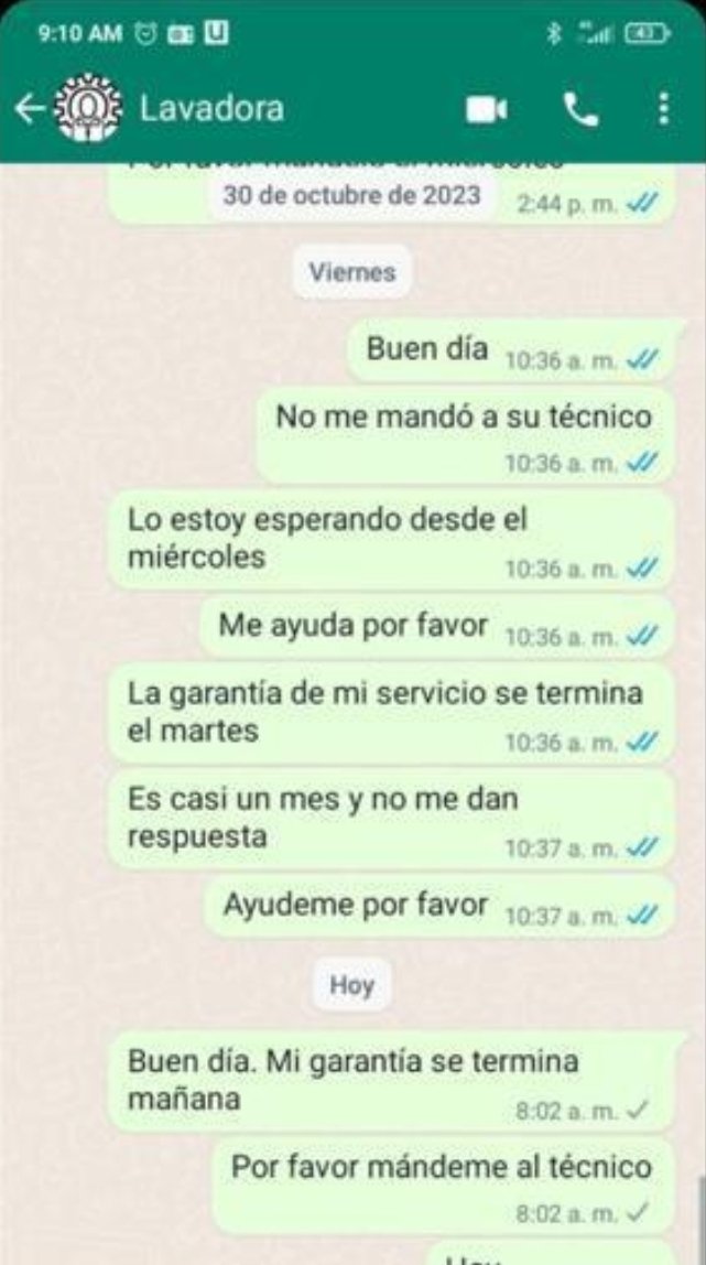 vitecv78's tweet photo. @LGMexico solicitamos su ayuda para resolver este problema, una de las agencias que trabaja para dar mantenimiento y garantía a sus productos no nos responden, y necesitamos que nos hagan válida  la garantía de la reparación que se realizó. @Profeco solicitamos su apoyo por favor https://t.co/tuzlgyRfW7