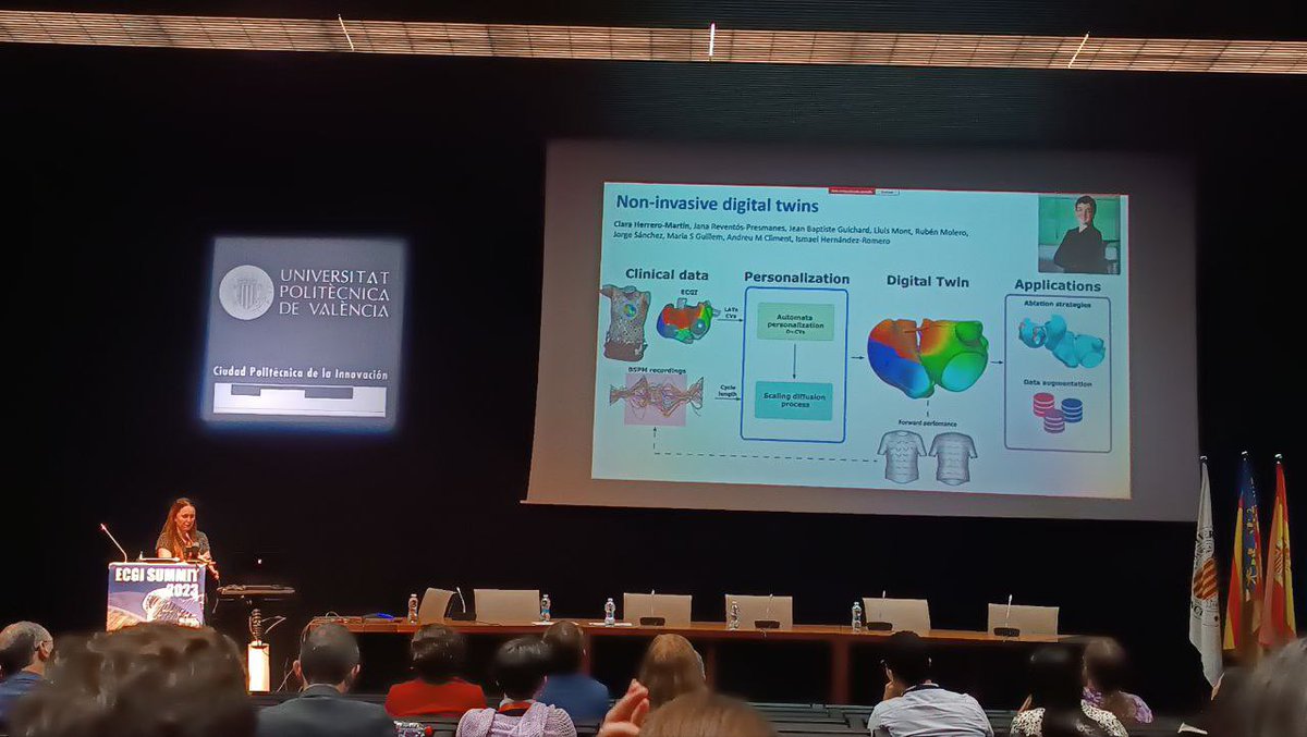 ecgisummit's tweet image. #ECGISummit2023 Caroline H. Roney @CarolineRoney talk on the &quot;Role of ECGI in the generation of cardiac digital twins and its clinical applications.&quot;