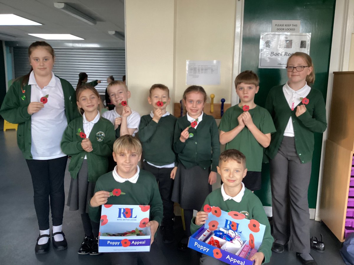 BaderPrimary's tweet photo. A great day for Bader Parliament today, we continued to sell our poppies around school in support of @britishlegion and our new personalised jackets have arrived. We can’t wait to wear them! #RRSarticle13 https://t.co/Wf14EbJ9Jz