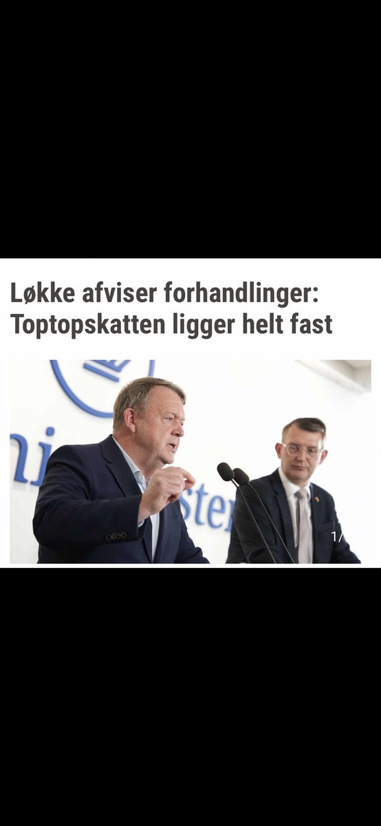 Anders Samuelsen (@anderssamuelsen) on Twitter photo Jeg har aldrig stemt imod en skattelettelse.Omvendt har jeg aldrig fået så gakket en idé som en toptopskat. Den var <a href="/larsloekke/">Lars Løkke Rasmussen</a> også imod. Engang. Nu sidder han så i et træ og siger, at får han IKKE sin toptopskat - så kommer der slet INGEN skattelettelser 🙈😂 #dkpol #ultimativ Jeg har aldrig stemt imod en skattelettelse.Omvendt har jeg aldrig fået så gakket en idé som en toptopskat. Den var <a href="/larsloekke/">Lars Løkke Rasmussen</a> også imod. Engang. Nu sidder han så i et træ og siger, at får han IKKE sin toptopskat - så kommer der slet INGEN skattelettelser 🙈😂 #dkpol #ultimativ