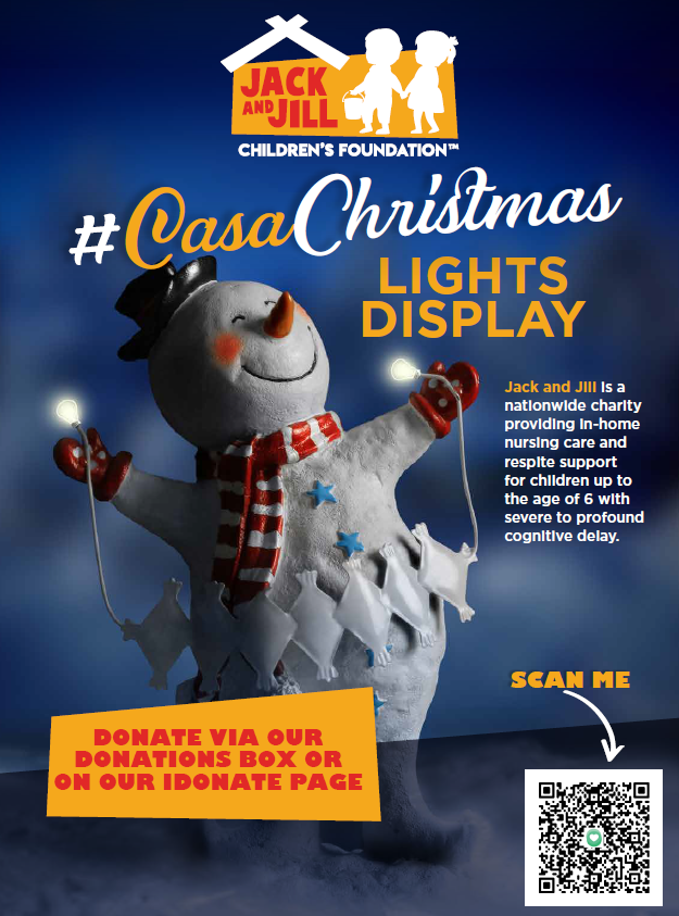 _CasaChristmas's tweet photo. It's that time of year again and the preparations are well under way for this years light display. This year all money donated will go to @JackandJillCF . We will turn on the lights on the 2nd of December.  #jackandjill #CasaChristmas https://t.co/q92RmqkKsc