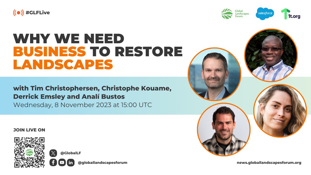 Global Landscapes Forum (GLF) tweet media
