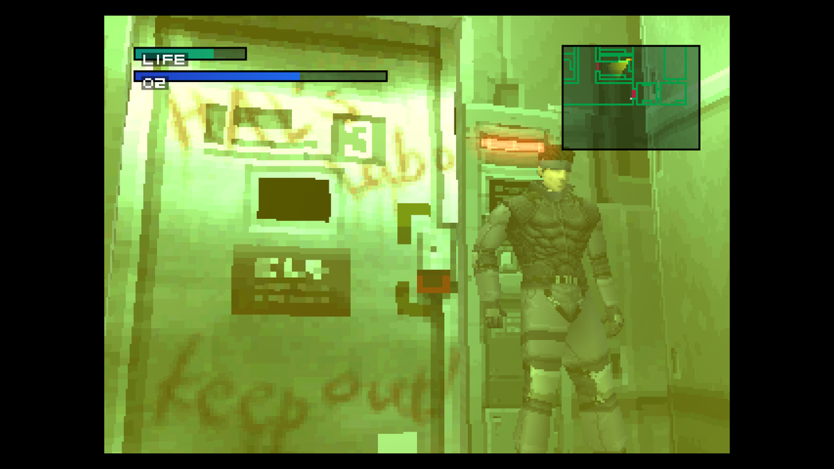 OXDIZE's tweet image. الباب الرئيسي قبل المختبر:
[معمل "هال". لا تقترب].

#PS4share