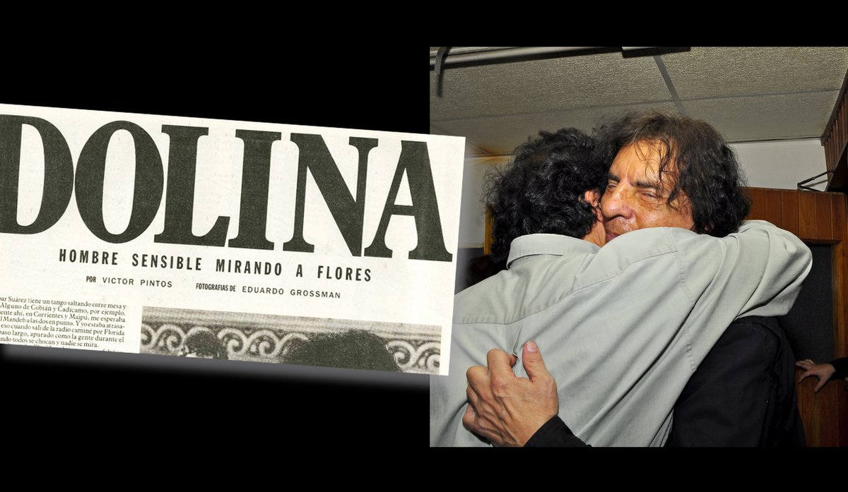 Alejandro Dolina pasó por Disco Pi antes de presentarse en la Sala mayor de la Universidad cordobesa. 
Era en otro país que presidía una mujer.

Para mí, fue el reencuentro con un admirado máximo, a quien no veía desde Humor.

Mañana publicaré una nota y el audio.

<a href="/Cba24Ncomar/">cba24n Oficial</a>