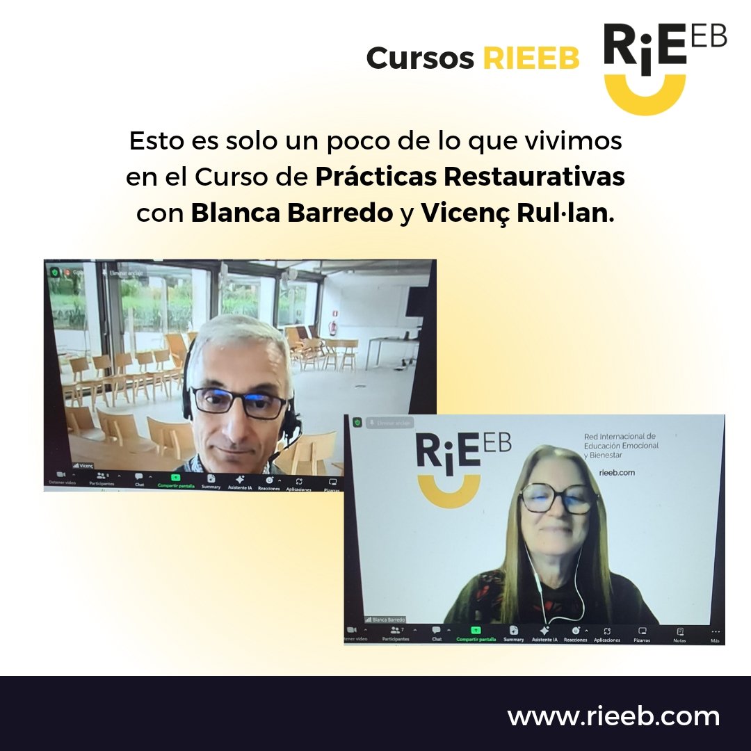 "El #enfoquerestaurativo nace de la respuesta al conflicto. Se utiliza a #modopreventivo también, para armar comunidades poco conflictivas y #evitarconflictos demasiado grandes.

Tomado del Curso de #PrácticasRestaurativas de la #RIEEB dictado por Blanca Barredo y Vicenç Rul•Ian