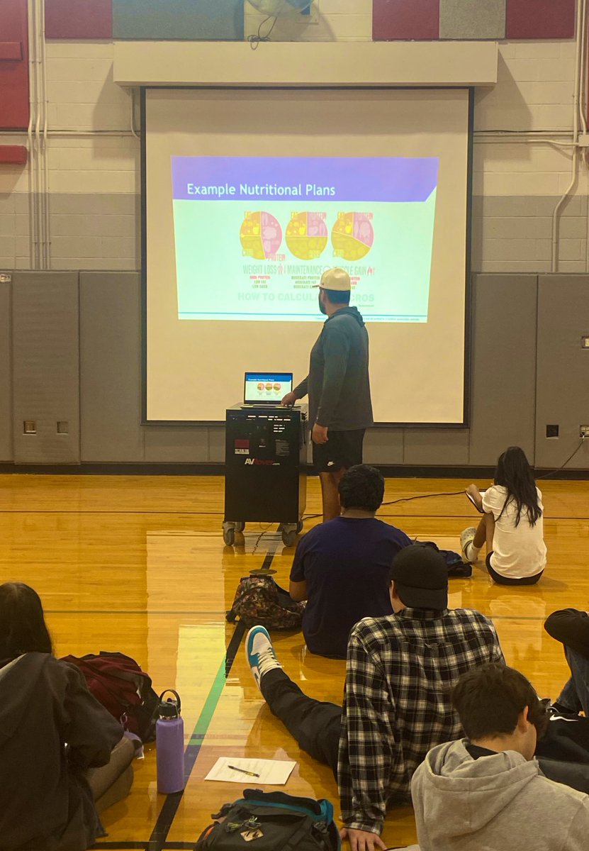 LeeVols_GBB's tweet photo. Lifetime Fitness & Wellness learning about nutritional management strategies. #PEWithPurpose @NeisdPE_Health https://t.co/1KHGWMemQD