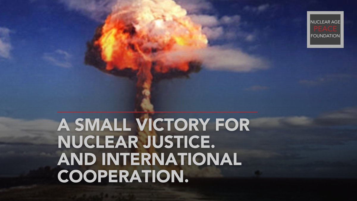 napf's tweet image. Recapping the success of the Resolution on Nuclear Justice by @Kiribati_Govt  🇰🇮 and @DisarmKaz 🇰🇿 in #UNGA78 #FirstCommittee! #NuclearJustice #NuclearBan

👉Read more in @BulletinAtomic by @IvanaNHughes and @chrisnciobanu:

🔗thebulletin.org/2023/11/a-smal…