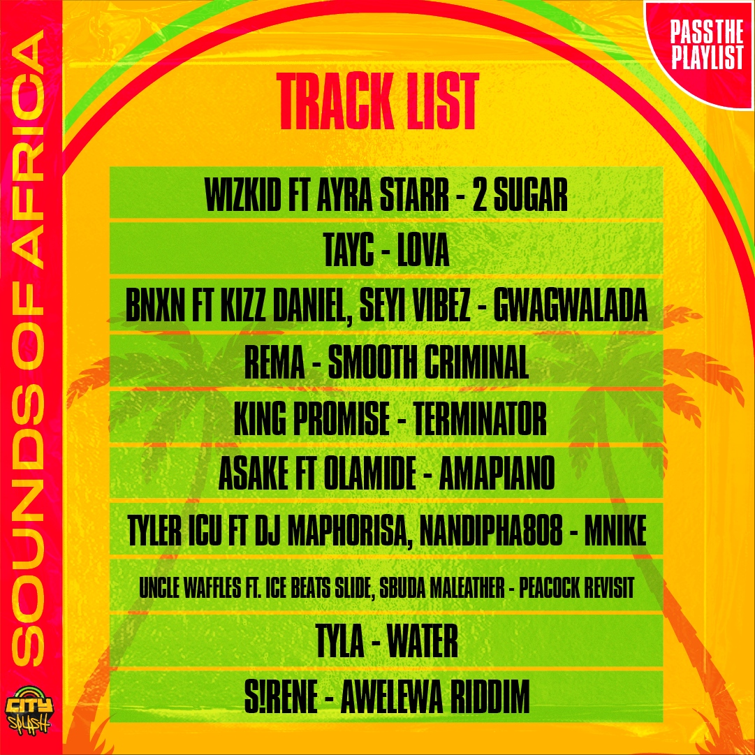 CitySplashFest's tweet photo. 🎵PASS THE PLAYLIST IS BACK🎵

This month we have London based DJ @knownasdibs in the hot seat! Dibs has tastefully curated a 20 track list highlighting the best sounds from Africa &amp; the diaspora. 🔥

This is one you’re going to be running up! 

https://t.co/bs4WBBQwpN https://t.co/E6yNXmLYZX