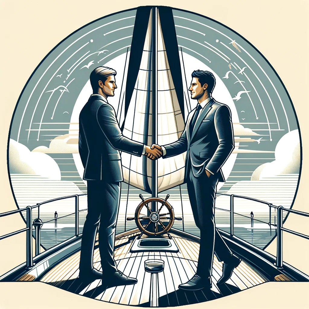 sailorify_com's tweet photo. 🚢 Exciting times on the horizon for Sailorify!

We're excited to share that our crew is expanding. This week, we'll welcome aboard our new co-founder a navigator of both the seas and software.

He's not riding the digital wave, he's the one programming its course. https://t.co/It9KUtuTKO