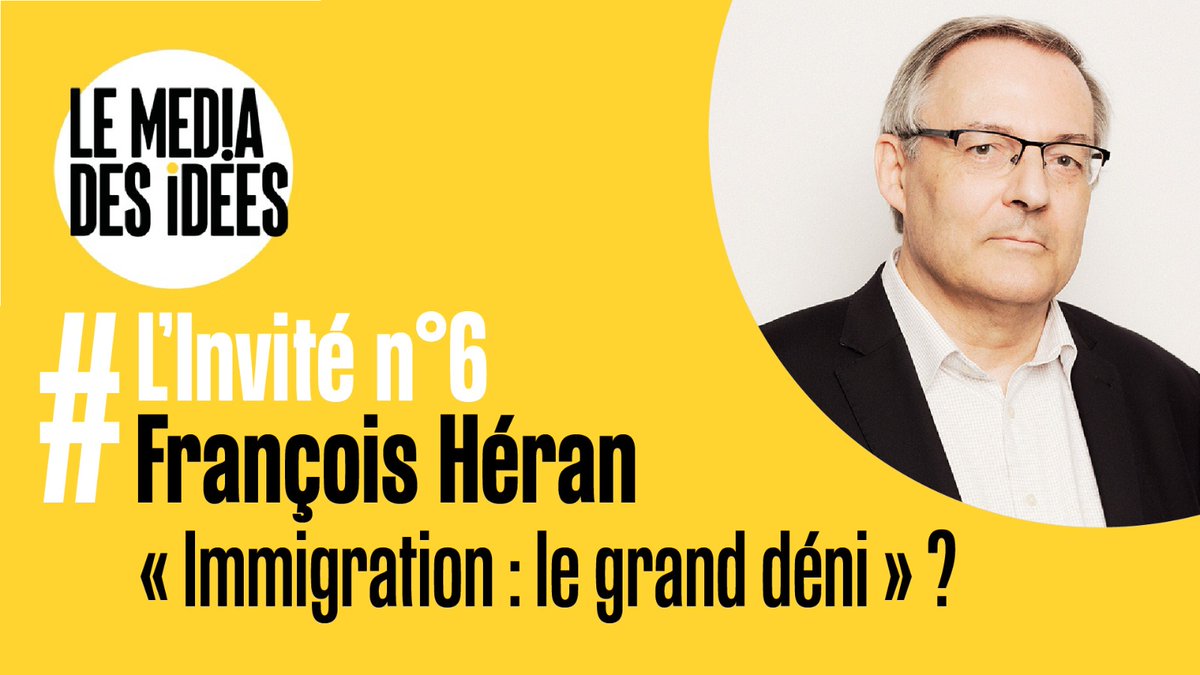 💡 Dans 15 minutes, nouvel épisode !

🤝 Notre invité sera François Héran, démographe et auteur de « Immigration : le grand déni ». Il échangera avec Didier Leschi, directeur général de <a href="/OFII_France/">Office Français de l’Immigration et Intégration</a>, et <a href="/sylvieguillaume/">Sylvie Guillaume</a>.

➡️ On se retrouve sur Youtube : youtu.be/qDjTcsYq7yA