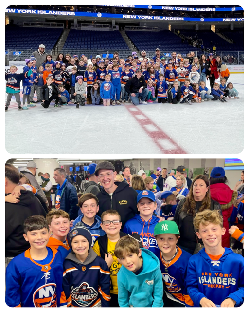 Forest Lake on the ice at the Islanders Game!