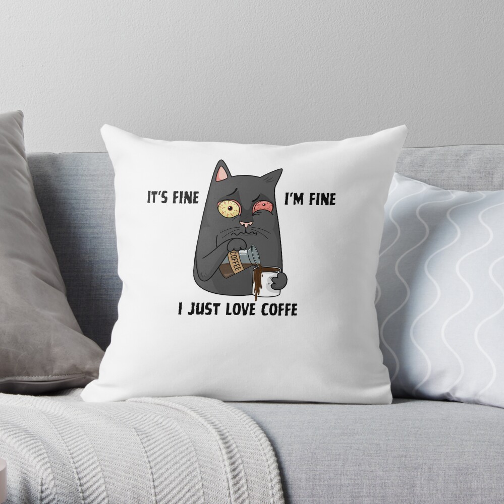 HallenPretty's tweet photo. Funny Cat - It's Fine, I'm Fine, I Just Love Coffee
Embrace your love for coffee with a touch of feline humor! This adorable cat sticker declares, "It's Fine, I'm Fine, I Just Love Coffee." Perfect for coffee lovers and cat enthusiasts
#Caturday #Coffee #cats #kitten #CoffeeTime https://t.co/hIs9TWxv8b