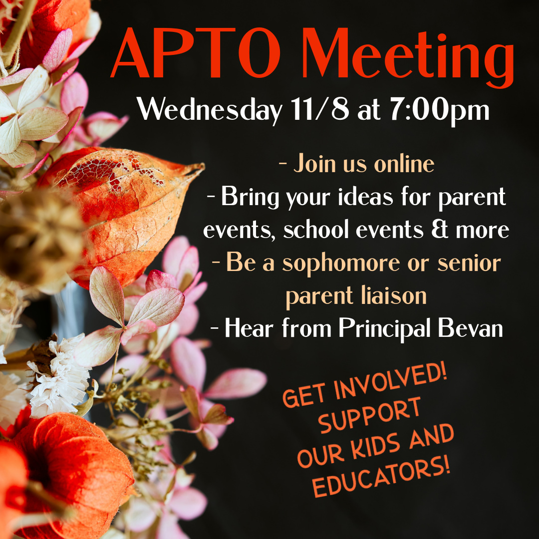 ARHSPTO's tweet photo. Join us on Wednesday at 7pm via Zoom for our next meeting! Meeting link: https://t.co/oR1DT4O4vf @HsAlgonquin https://t.co/1r93JqppI1