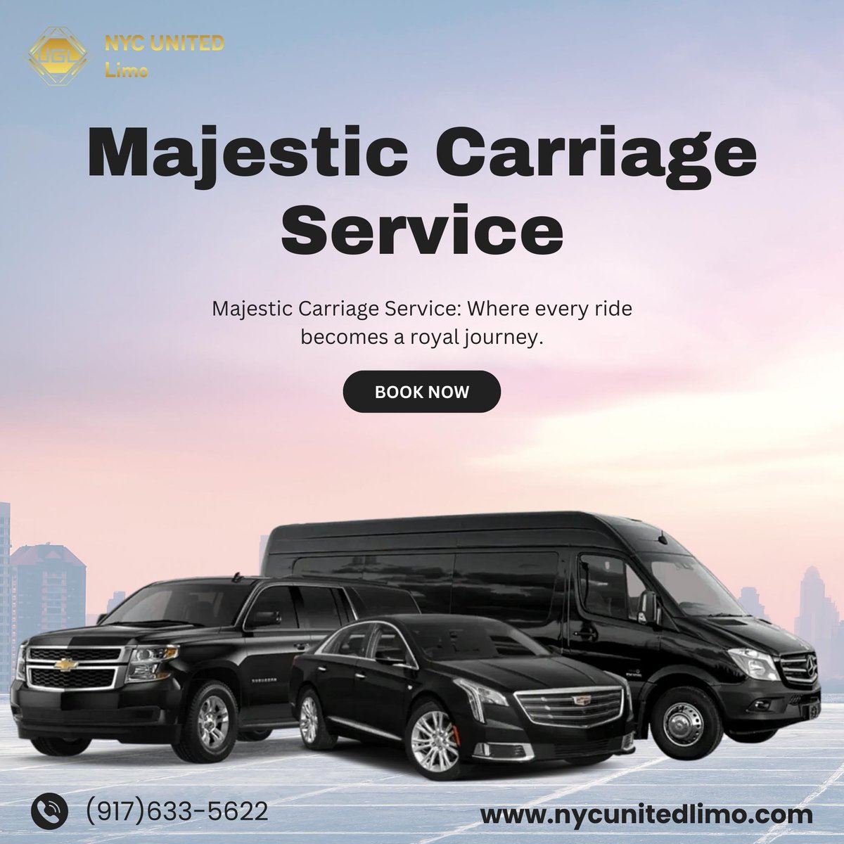NYC_UnitedLimo's tweet image. Cruising through the city in style with NYC United Limo's Majestic Carriage Service! Luxury at its finest.

#NYCUnitedLimo #MajesticCarriage #LuxuryRides #NYCLimo #TravelInStyle #CitySights