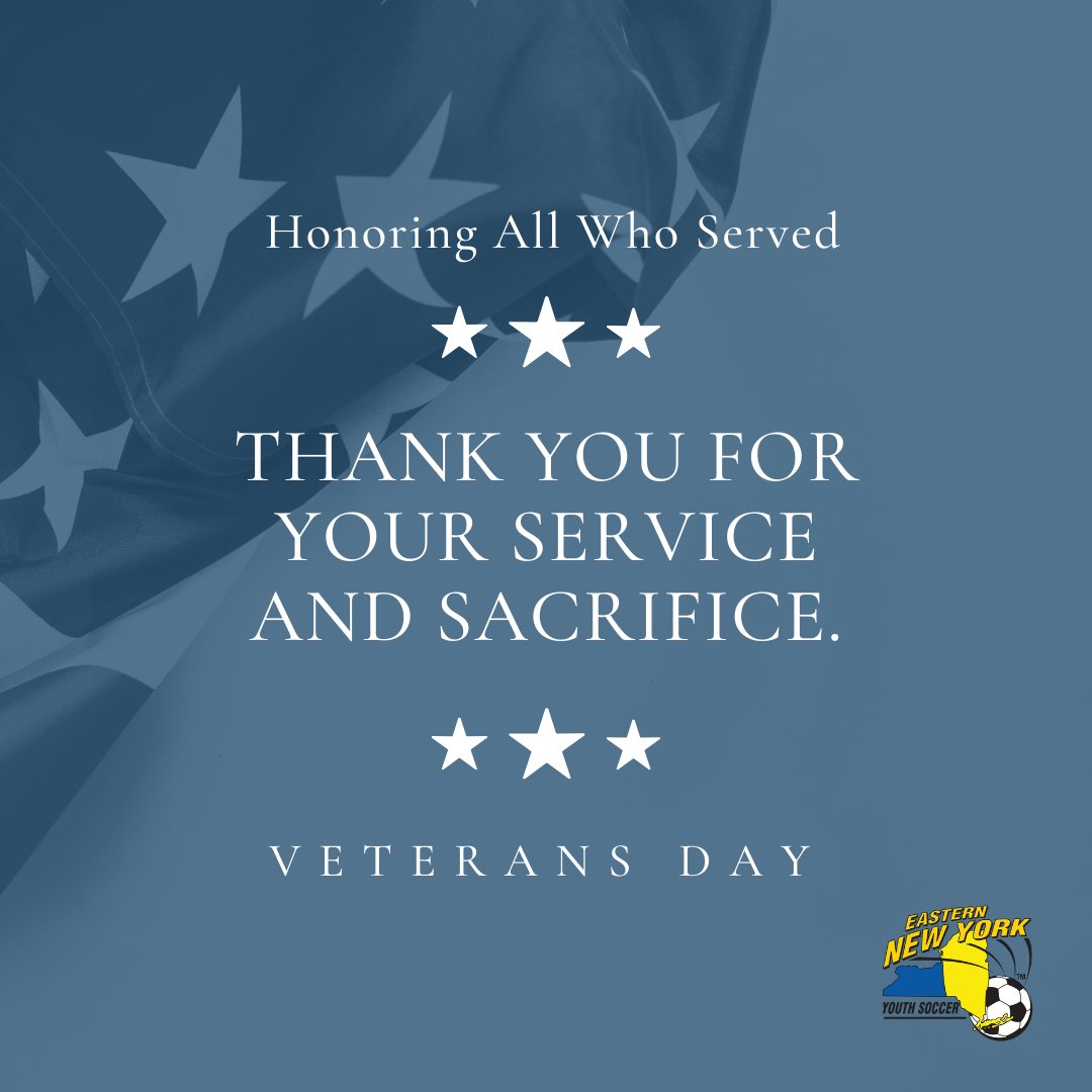 #VeteransDay. Thank You from #ENYYSA