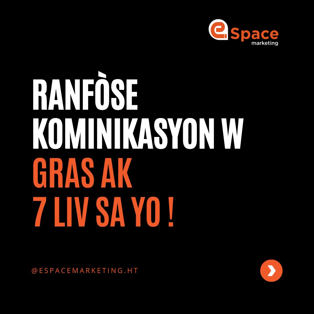 KimsBeljean's tweet photo. #Thread
M ap pataje 7 liv mwen li, mwen panse ki ka ede n amelyore kominikasyon nou pou yon pi bon devlopman pèsonèl ak pwofesyonèl.

Tcheke la 👇🏿 https://t.co/ou3GbDK9DT