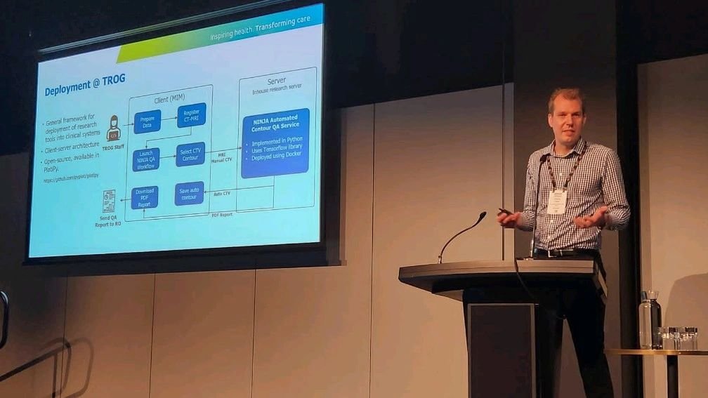 Phil Chlap (@philchlap) on Twitter photo Great to be in Christchurch for #EPSM2023 reporting on the deployment of our automated contour quality assurance tool for the NINJA trial at <a href="/TROGfightcancer/">Trans Tasman Radiation Oncology Group</a>! Great to be in Christchurch for #EPSM2023 reporting on the deployment of our automated contour quality assurance tool for the NINJA trial at <a href="/TROGfightcancer/">Trans Tasman Radiation Oncology Group</a>!