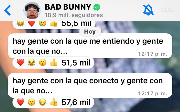 badbunnytwetts's tweet photo. En la vida soy Bad Bunny: https://t.co/o7ZkZQ5FbT