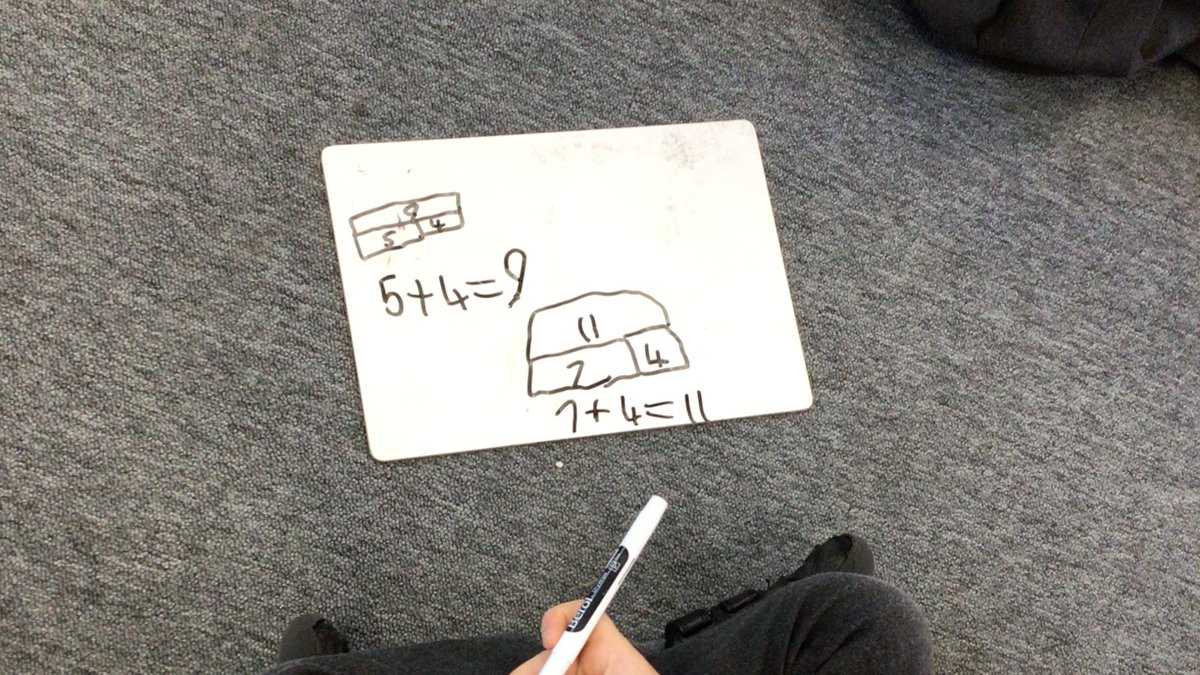 HighamRISE's tweet photo. BARVEMBER! Class one were working hard in Maths this morning. They answered different number sentences using bar models. @Rise_MAT #flourishandsucceed @WhiteRoseEd #barvember #ks1maths #primarymaths #barmodel https://t.co/TLcfJ20Pfo