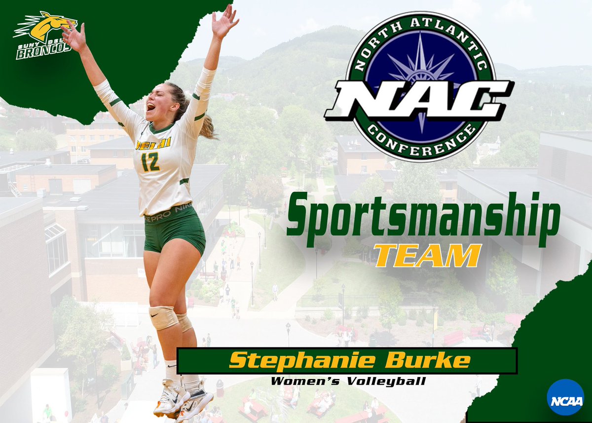 Shoutout to <a href="/SUNYDelhiVB/">SUNY Delhi Volleyball</a> Chloe Elsenbeck and Stephanie Burke for being recognized with NAC post season honors! 

#delhidrive #wedigdelhi