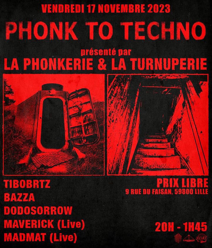laphonkerie's tweet photo. On débarque à Lille le 17 novembre 💀
@laturnuperie
@tibobrtz 
Madmat 
Maverick https://t.co/Cl6T39VopU