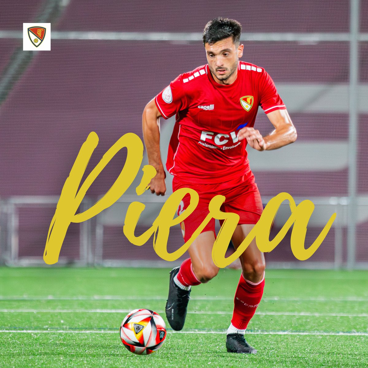 TerrassaFC's tweet photo. 2️⃣2️⃣🌟 @Piera9__ 

🫵♥️ AMUNT #TERRASSA! https://t.co/rZiALBtKRX