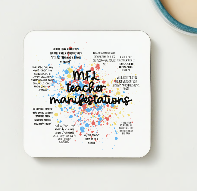 NEW ✨✨✨ Maths, History, MFL and Primary manifestation coasters. (General teacher one and geog one already on there) Coming soon: PE, Eng, Drama, Music, Art, Sci, SEN/TA Any contributions welcome etsy.com/shop/Casacraft…