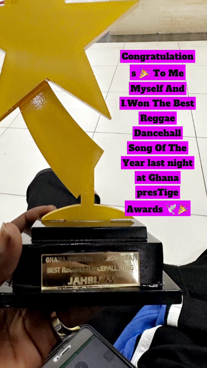 JAHBLESSKING7's tweet photo. Congratulations 🎉 To Me Myself And I For Winning The Best Reggae Dancehall Song Of The Year.Much Love And Thanks To You My People,I Couldn’t Have Done It Without You.🕊❤️🎉🙏 https://t.co/NdWLv2fsPT