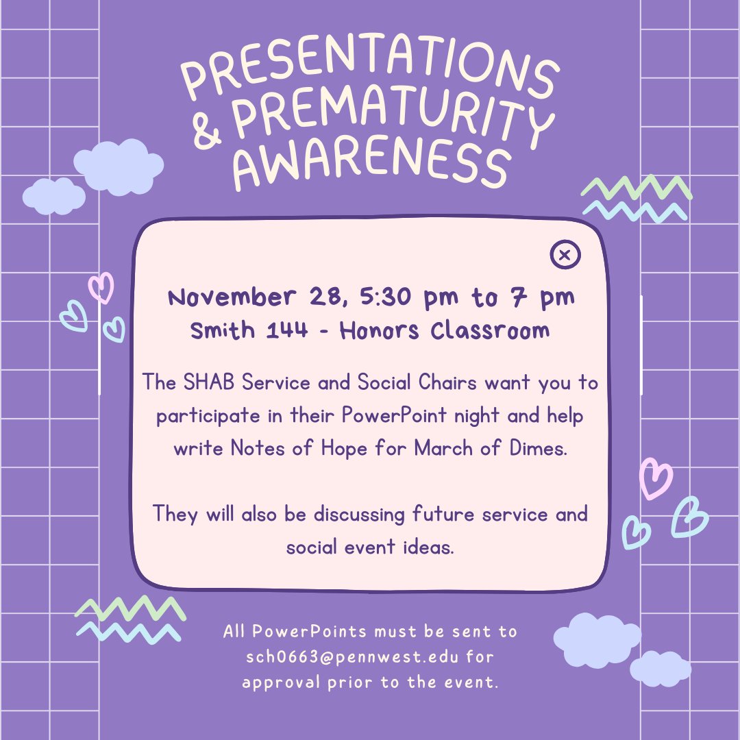 CalUHonors's tweet photo. The Service  and Social Chairs of SHAB are hosting a joined Committee Meeting and  Event on Tuesday, November 28th from 5:30 to 7:00 pm in the Honors  Classroom!

This event is going to be so much fun and we cannot wait to see you there! https://t.co/p3JQFMbLeI