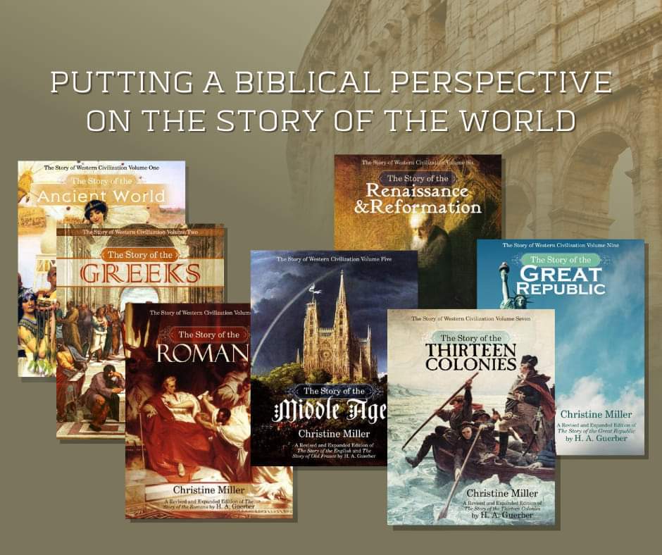 H. A. Guerber wrote histories for school children in the 19th century to introduce them to the history of Western Civilization. #NothingNewPress has updated these classics, restoring its biblical foundation.
nothingnewpress.com/store/guerber-…
#LivingBooks #WhyWeHomeschool